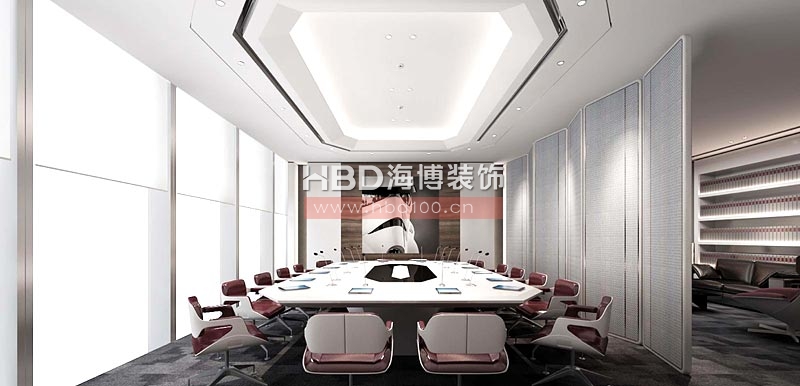 百田信息科技公司會(huì)議室裝修 百田信息科技公司會(huì)議室裝修