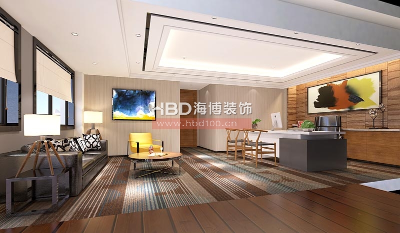 樂天房地產公司辦公室裝修 經理室辦公室效果圖 樂天房地產公司辦公室裝修 經理室辦公室效果圖