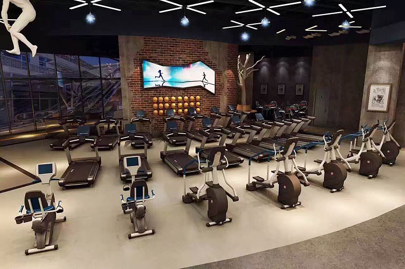 健身會所跑步區設計 健身會所跑步區設計