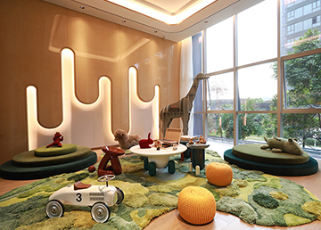 廣州售樓中心裝修設計  創(chuàng)基麗江國際售樓中心