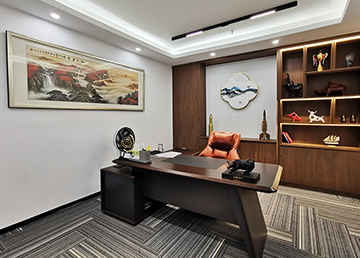 互聯(lián)網公司辦公室裝修設計完工實景照  千鳥互聯(lián)辦公室裝修